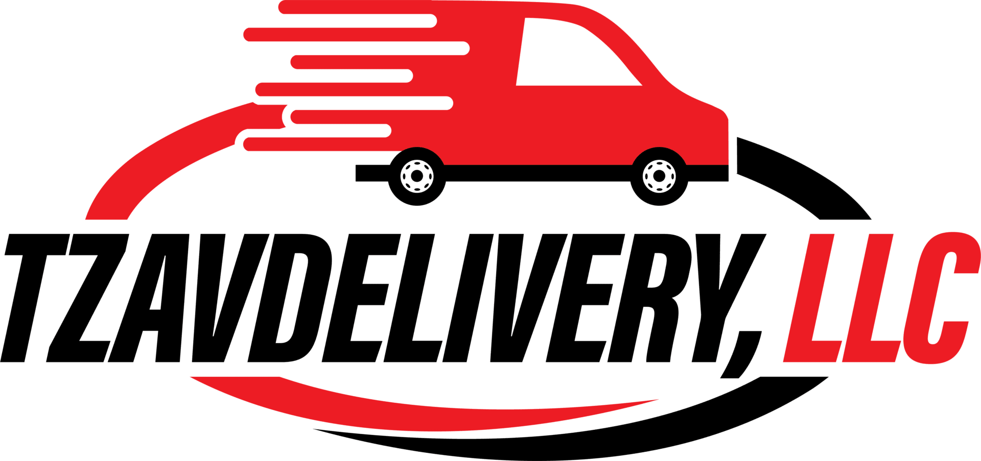 A delivery truck with the word " delivery " written underneath it.